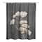 Brown Botanical Watercolor 71" x 74" Shower Curtain